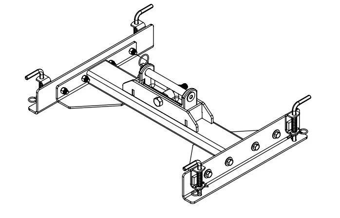 6148 – DEMCO Fifth Wheel Trailer Hitch Mount Kit, Rail Assembly Flat Deck 21000 Pound Capacity